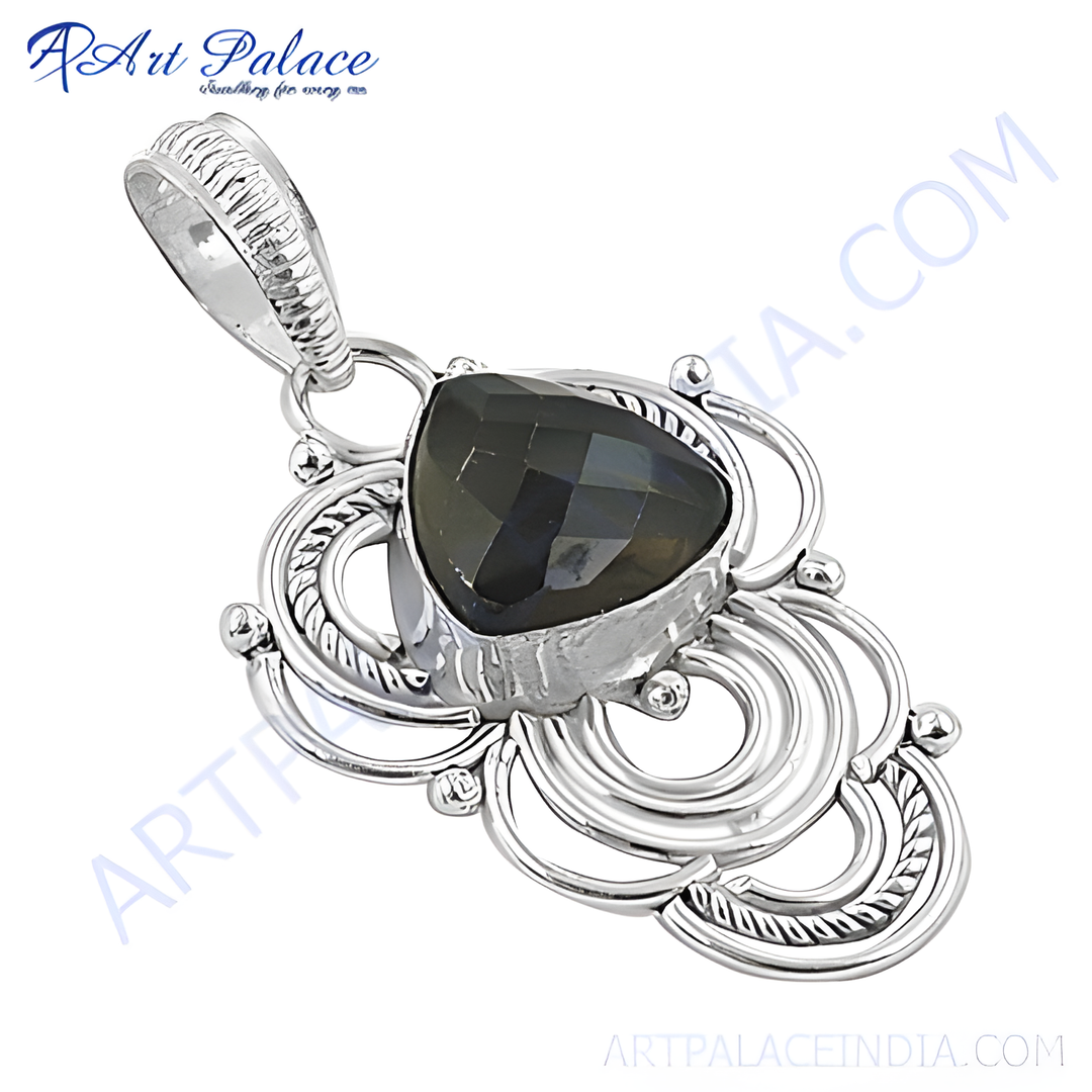 925 Silver Labradorite Pendant | Women's Stone Jewelry