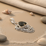将图像加载到图库查看器中， 925 Silver Labradorite Pendant | Women's Stone Jewelry
