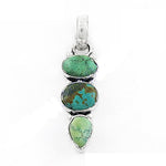 将图像加载到图库查看器中， 925 Silver Turquoise Pendant for Women | Gemstone Jewelry
