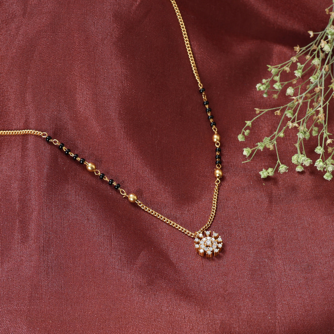 Gold Crystal Pendant Necklace for Women | Fashion Jewelry