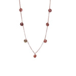 Load image into Gallery viewer, Rose Gold Disc Chain Necklace for Women | Delicate Jewelry Gift
