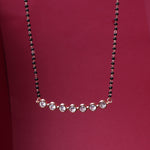 Load image into Gallery viewer, Rose gold plating CZ Stone Mangalsutra Necklace for Women | Daily Wear
