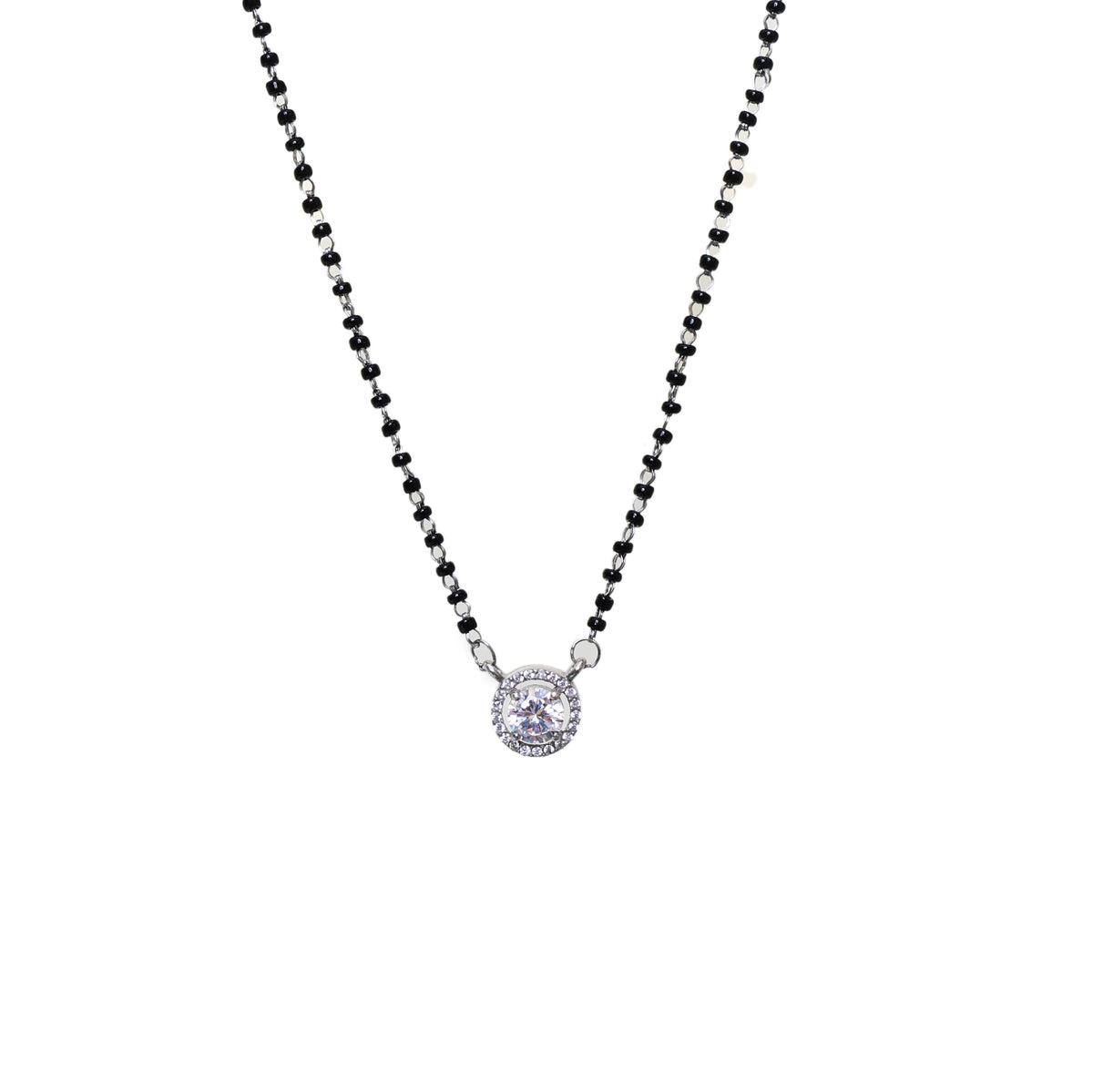 925 silver cubic zirconia necklace for women | wedding gift