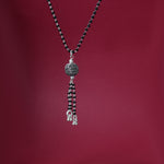 Load image into Gallery viewer, Silver Beaded Mangalsutra Necklace for Women | Traditional Jewelry
