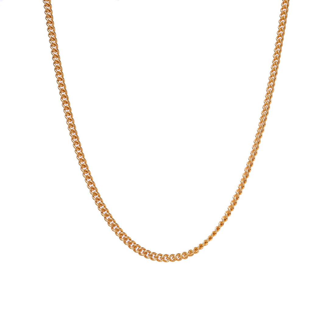 gold plating Cuban Chain Necklace | gold plating Chain for Men & Women