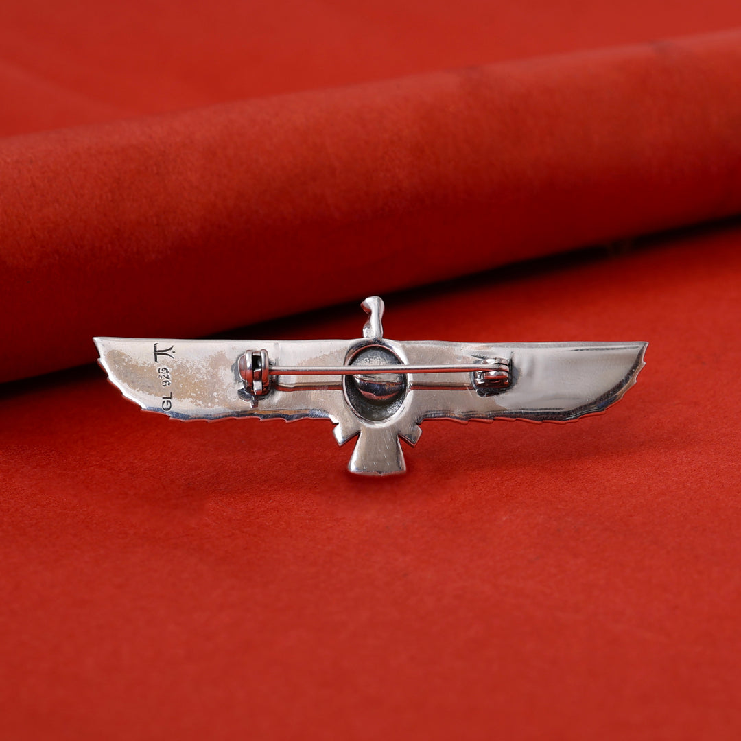 925 Silver Winged Sun Pendant for Men & Women | Spiritual Jewelry