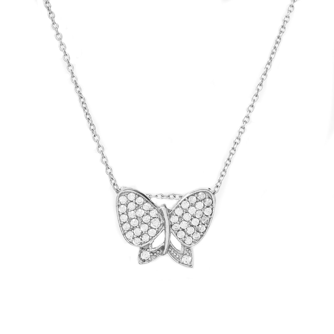 925 Silver Butterfly Necklace for Women | Gift Jewelry