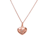 Load image into Gallery viewer, Rose gold plating Heart Pendant Necklace | Women&#39;s Jewelry | Gift
