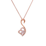 Load image into Gallery viewer, Rose gold plating Heart Pendant Necklace for Women | Gift for Her
