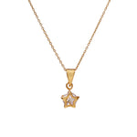 Load image into Gallery viewer, gold plating Star Pendant Necklace | Cubic Zirconia | Women&#39;s Gift
