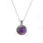 Load image into Gallery viewer, 925 Silver Amethyst Pendant Necklace for Women | Gift Jewelry
