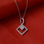 Load image into Gallery viewer, 925 Silver Diamond Pendant Necklace for Women | Gift Jewelry
