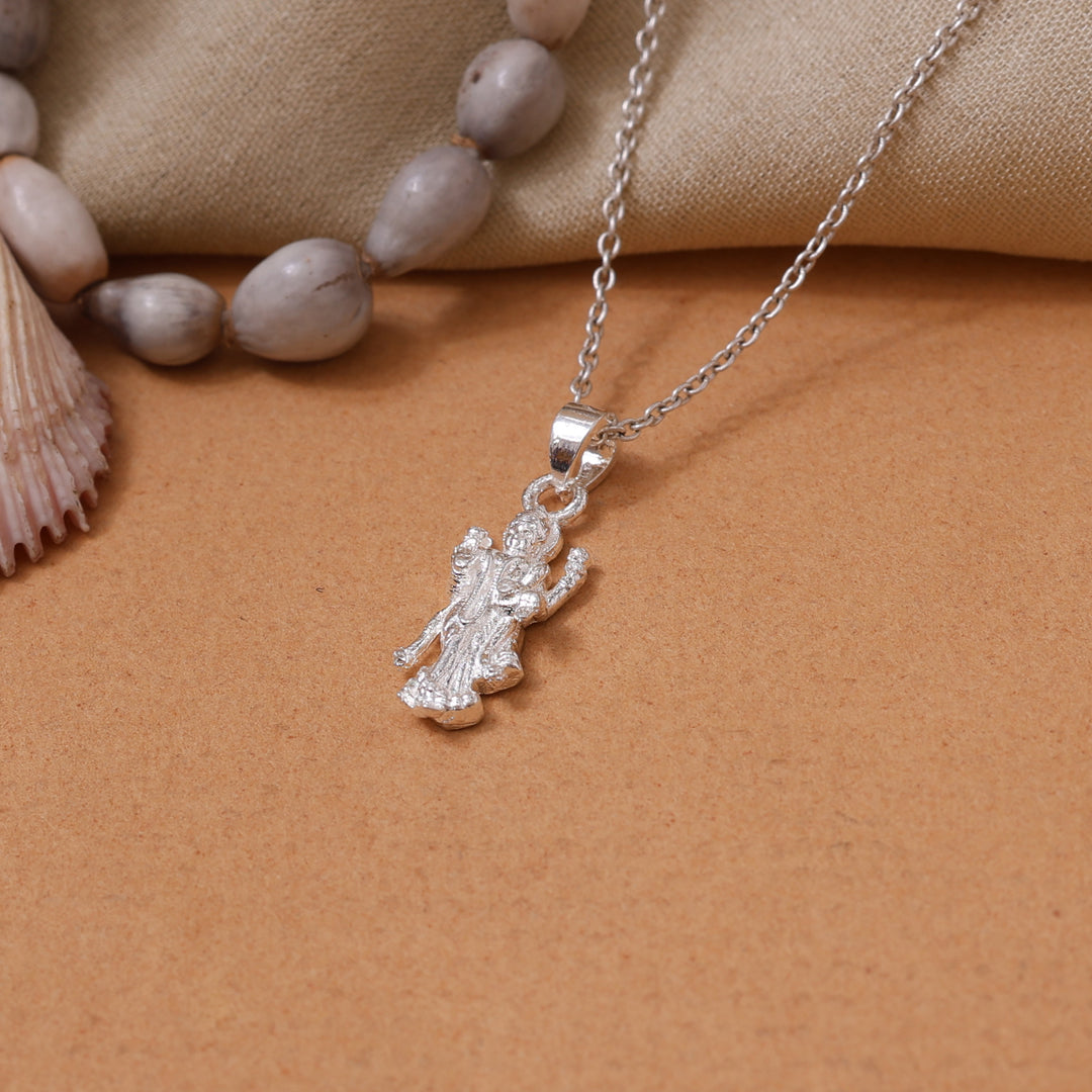 925 Silver Deity Pendant Necklace | Spiritual Jewelry Gift