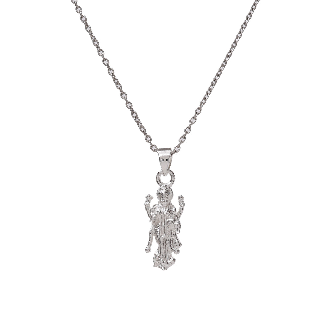 925 Silver Deity Pendant Necklace | Spiritual Jewelry Gift
