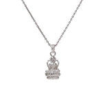 Load image into Gallery viewer, 925 Silver Lakshmi Pendant Necklace | Religious Jewelry for Women
