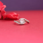 Load image into Gallery viewer, 925 Silver Cubic Zirconia Ring for Women | Adjustable Ring
