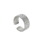 Load image into Gallery viewer, Silver Adjustable Toe Ring with Cross Design | Daily Wear Jewelry
