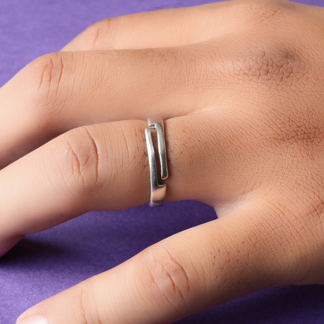 Adjustable 925 Silver Ring for Women | Minimalist Jewelry Gift
