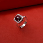Load image into Gallery viewer, 925 Silver Garnet Ring for Women | Gemstone Jewelry Gift
