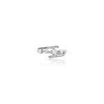 Load image into Gallery viewer, Silver Cubic Zirconia Ring for Women | Elegant Jewelry
