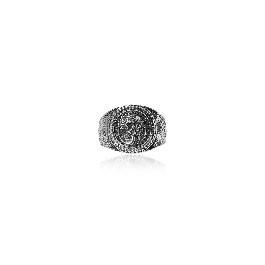 925 Silver Om Ring for Men & Women | Religious Jewelry Gift