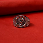 Load image into Gallery viewer, 925 Silver Om Ring for Men &amp; Women | Religious Jewelry Gift

