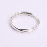 Load image into Gallery viewer, 925 Sterling Silver Adjustable Crossover Band Ring for Daily Wear
