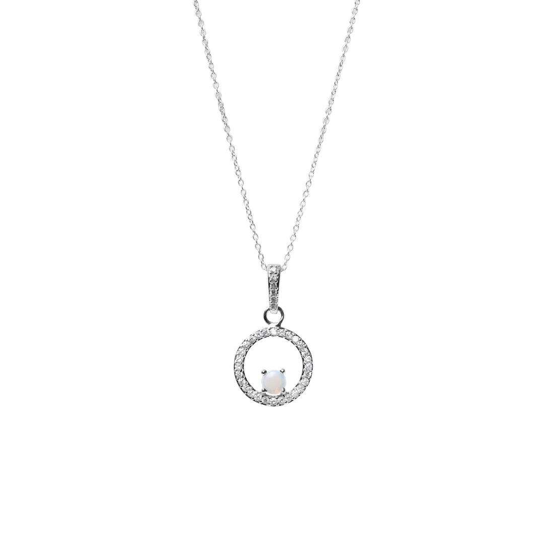 925 Silver Opal Jewelry Set for Women | Gift for Her