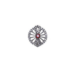 将图像加载到图库查看器中， 925 Silver Cubic Zirconia Cufflinks &amp; Pendant Set | Gift for Him
