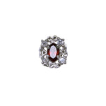将图像加载到图库查看器中， 925 Silver Garnet Jewelry Set | Women's Gift | Bridal Set
