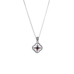 将图像加载到图库查看器中， 925 Silver Red Gemstone Jewelry Set for Women | Gift
