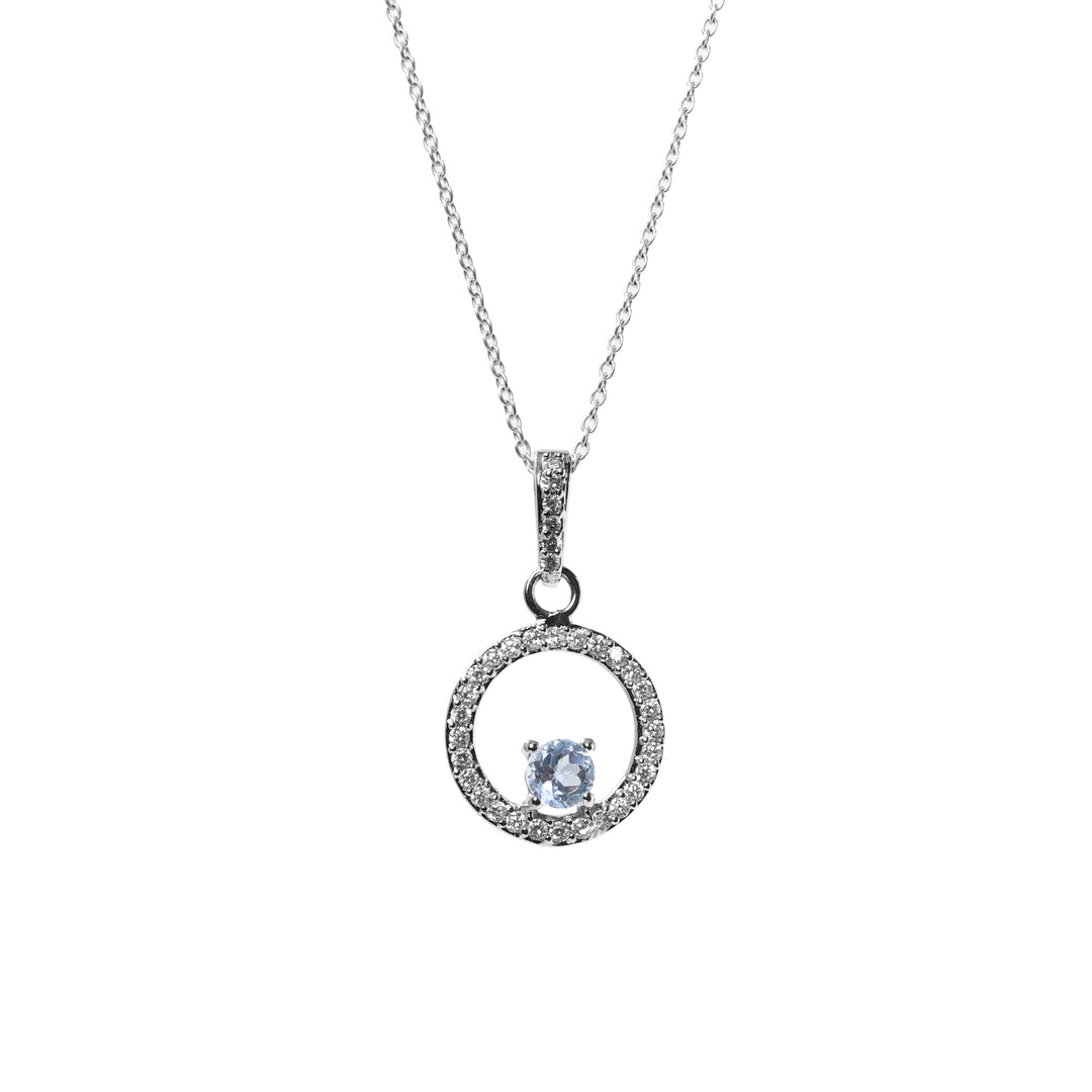 925 Silver Blue Gemstone Jewelry Set for Women | Gift Idea