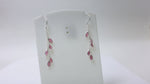 Load and play video in Gallery viewer, 925 Silver Pink Gemstone Dangle Earrings | For Women | Gift
