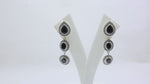 Load and play video in Gallery viewer, 925 Silver Black Gemstone Dangle Earrings | For Women | Gift
