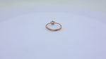 Load and play video in Gallery viewer, Rose Gold Flower Ring with Cubic Zirconia | Women&#39;s Jewelry Gift
