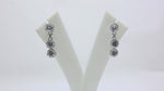 Load and play video in Gallery viewer, 925 Silver Cubic Zirconia Dangle Earrings for Women | Gift
